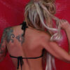 Ghost Band Logo Strappy Tie Back Halter Top - Image 4