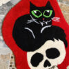 Kitty's Treasure Decorative Skull Rug - Image 2