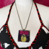 Christopher Lee Dracula Large Square Pendant Necklace - Image 5
