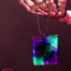House on Haunted Hill Vincent Price Large Square Pendant Necklace - Image 4