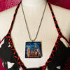 House on Haunted Hill Vincent Price Large Square Pendant Necklace - Image 5