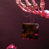 Screaming Skull Large Square Pendant Necklace - Image 4