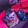 Screaming Skull Large Square Pendant Necklace - Image 3