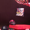 Screaming Skull Large Square Pendant Necklace - Image 2
