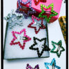 Rhinestone Star Clips Set of 4 - Lavender & Diamond - Image 9