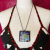 The Terror Boris Karloff Large Square Pendant Necklace - Image 5