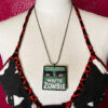 White Zombie Large Square Pendant Necklace - Image 5